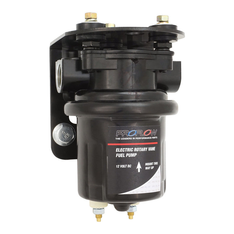 Proflow PFEFS14060 Fuel Pump Electric Universal Rotary Vane 100GPH 15 PSI 3/8 NPT Black Each