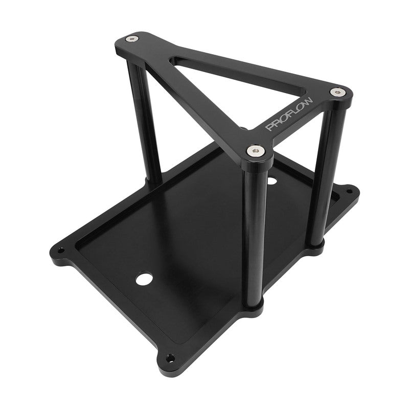 Proflow PFE-R6331BK Universal Deluxe Battery Mount Hold Down Universal & XS Power Billet Aluminium Black