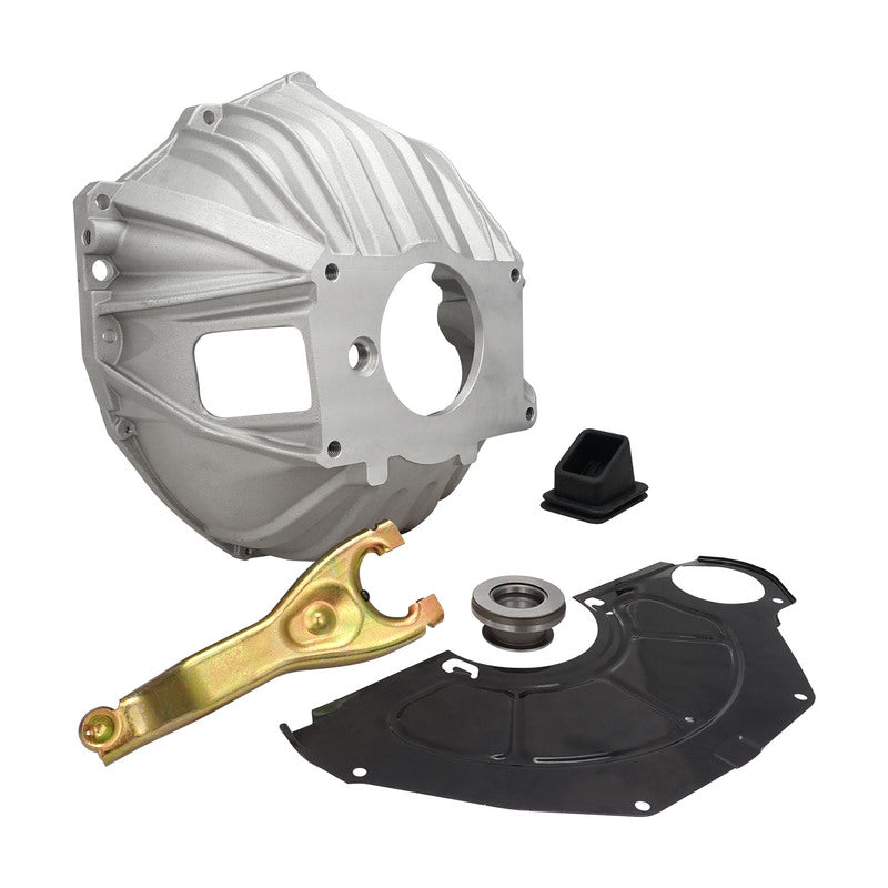 RTS RTS-BH012GM-KIT OE Transmission Bellhousing Kit Manual OE Style Aluminium SB BB Chev Engines Tremec TKO Trans Kit