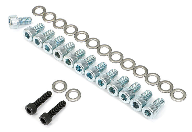 Proflow PFESS-R0009 Oil Pan Bolt Kit Stainless Steel Holden Chev GM LS Engine Steel Oil pan 14 Piece Set
