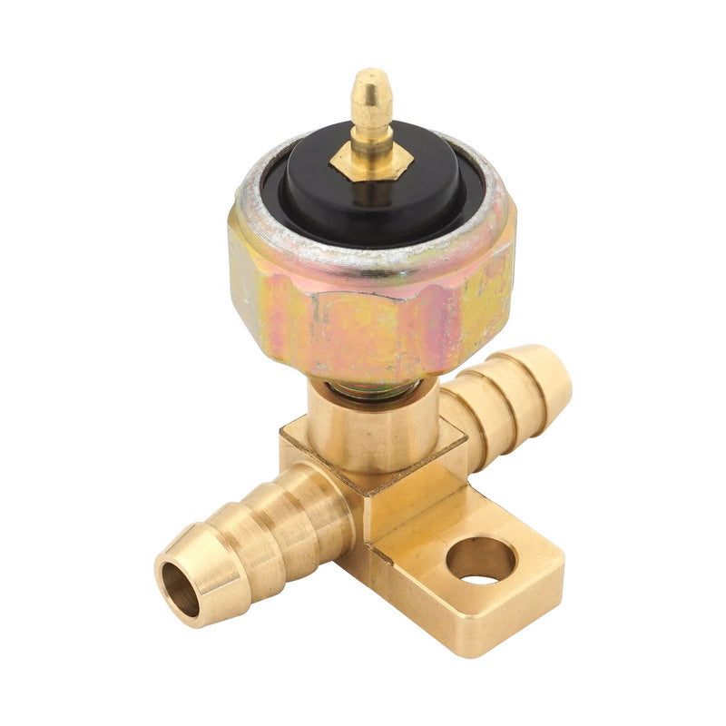 Proflow PFEVP1000-SWT Vacuum Pump Switch With Billet Brass T Mounting Block 3/8'' Barbs For Electric Vacuum Pump Kit