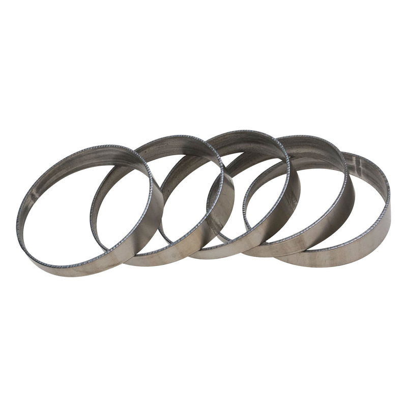 Proflow PFETI-PC400-45 Pie Cut Round Tubing Titanium 4.0 in 45 deg cut 9 degree 5 pcs set