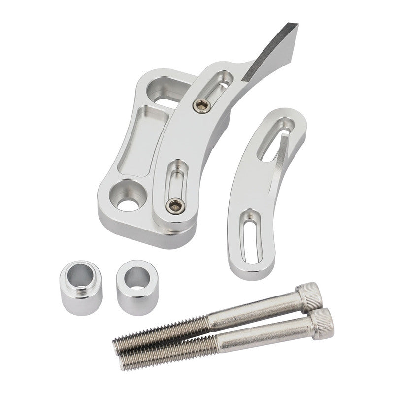 Proflow PFETP-201S Timing Pointer Billet Aluminium Adjustable For Ford Windsor SB 302-351W Comes With Both 10 & 11 O'clock Position Pointers Polished