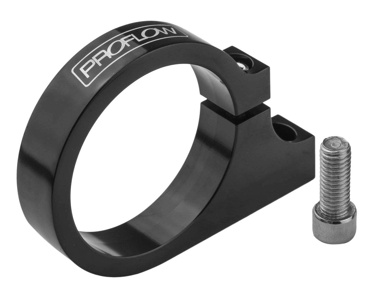 Proflow PFEROO9BK Overflow Tank Bracket Aluminium Fits 60mm. Diameter Tanks Black