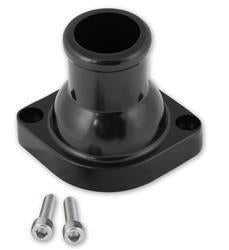 Proflow PFETH-R8938BK Water Neck Thermostat Housing Cast Aluminum Black Straight Chev For Holden LS Each