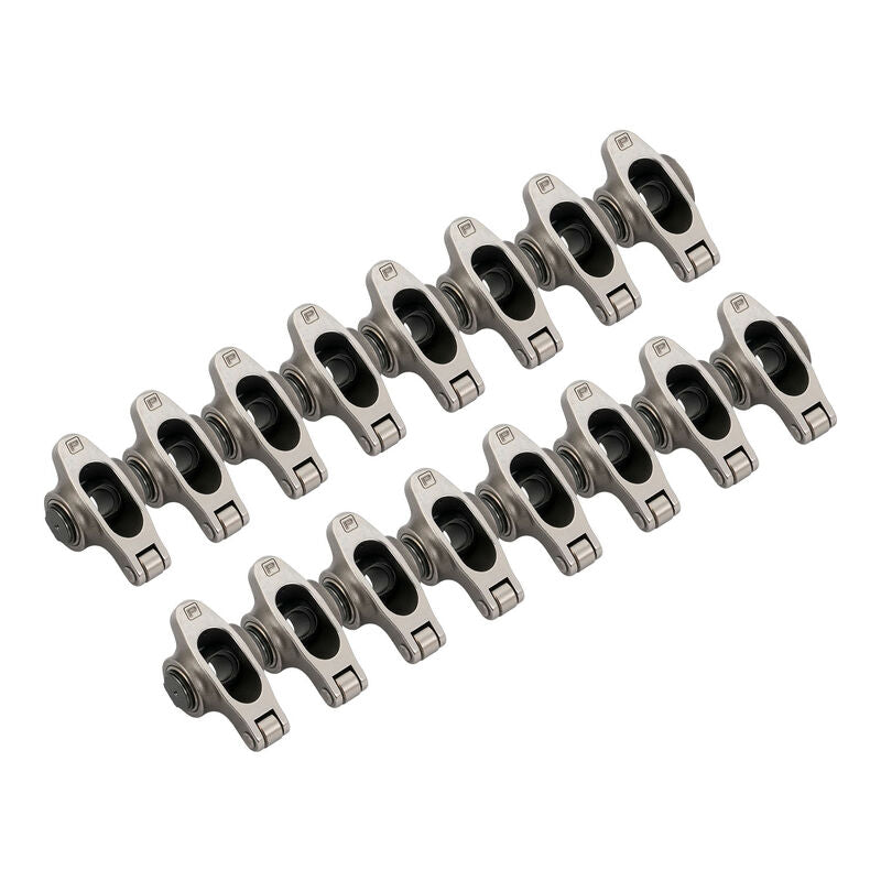 Proflow PFERRK-3005 Pro Stainless Series Narrow Body Roller Rockers SB Chev 1.5 Ratio 7/16" Heat Treated 8620 Stainless Body Set