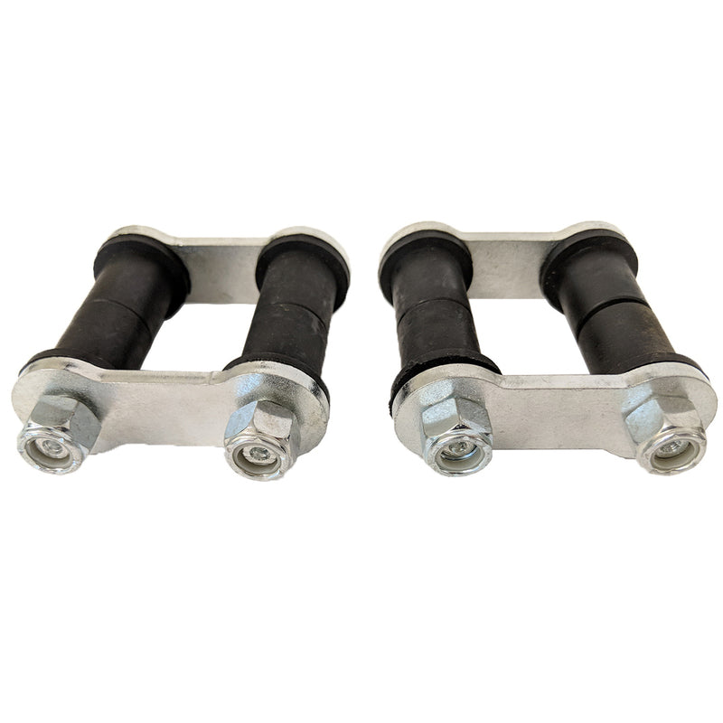 Proflow PFESK-003 Leaf Spring Shackle Kit Rubber Bushings 57mm Zinc