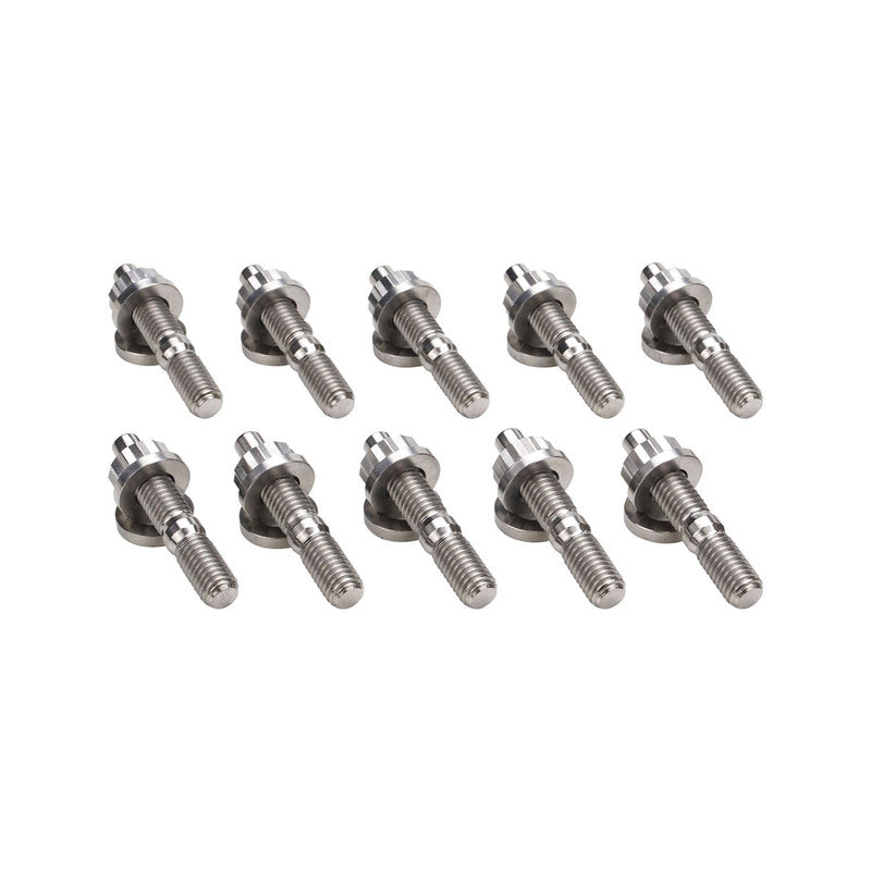 Proflow PFETI-EXSTUD-HON Exhaust Manifold Stud Kit Titanium For Honda Civic B D H Series M8x1.25