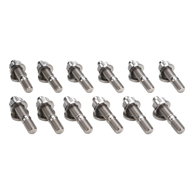 Proflow PFETI-EXSTUD-RB25 Exhaust Manifold Stud Kit Titanium For Nissan RB25/RB20 M10x1.25