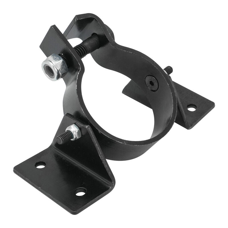 Proflow PFESTCFMS Universal Black Steel Adjustable Steering Column Floor Mount Plate Kit