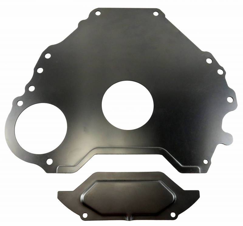 RTS RTS-BHS001 OE Sandwich Plate Kit,Transmission to Block. Ford C4 157 Tooth Includes Inspection Plate Windsor Cleveland Kit