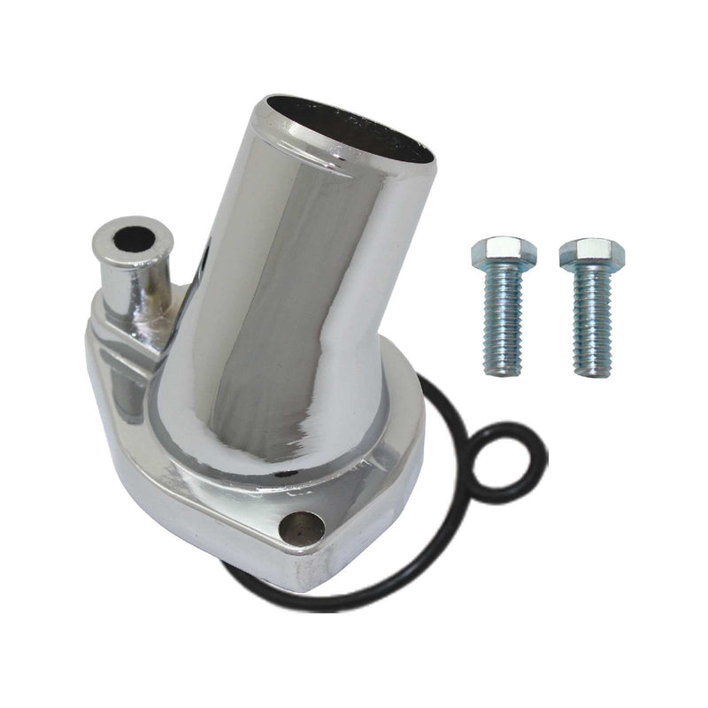 Proflow PFETH-R7289-O Aluminium Water Neck For Ford 289-302 351W O'Ring Style Chrome