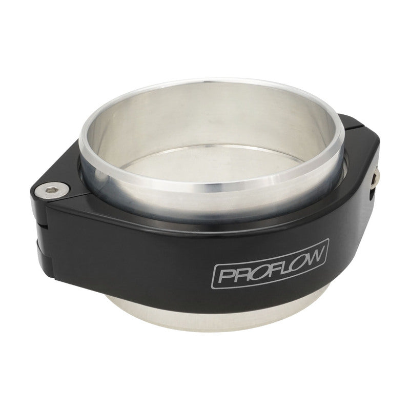 Proflow PFEWD400BK Intercooler Boost Clamp Coupler 4.00'' Tubing Billet Aluminium Black Anodised