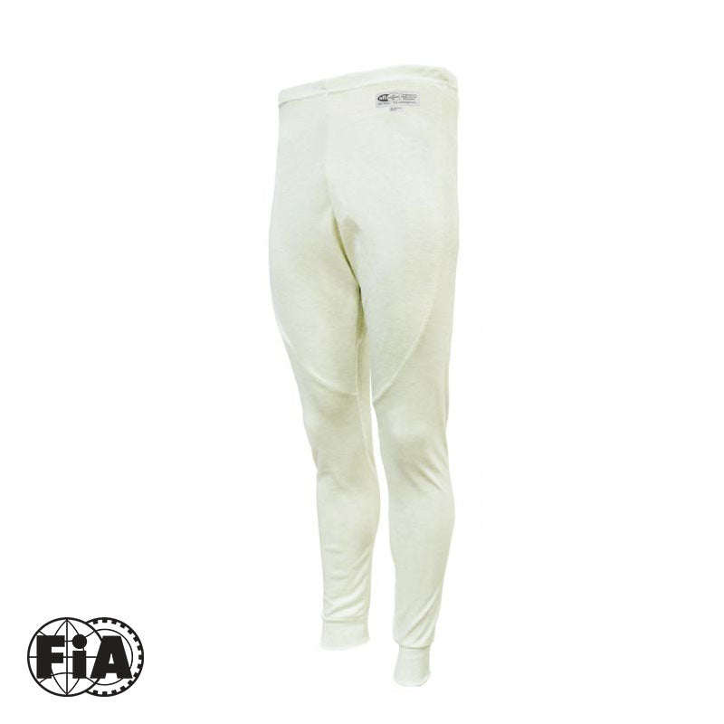 Proforce Safety PFS-4161-L Proforce Fire Retardant Underwear Pants Full Length Nomex White SFI 3.3/5 FIA 8856-2000 Men's Large Each