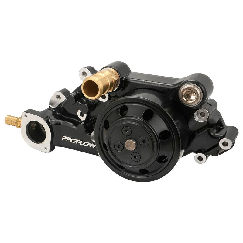 Proflow PFEWP-8893BK Performance Water Pump CoolMax Mechanical High-Volume For LS Holden/Chevrolet Aluminium Black