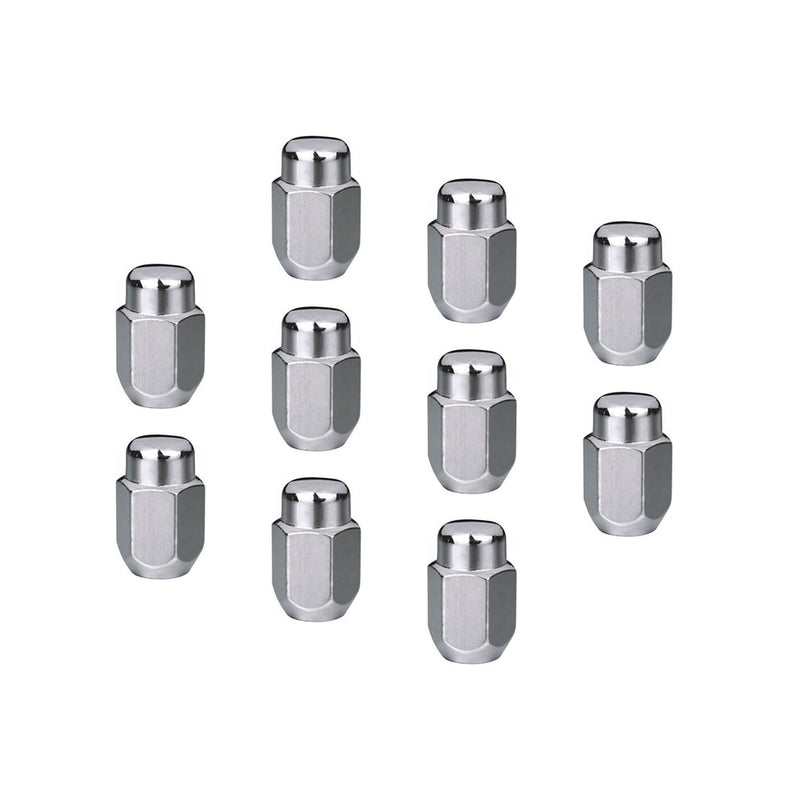 Street Pro Wheels STP-WN5404K10-CHM Wheel Lug Kit Chrome Acorn Bulge length 1.42 14 x 1.50 Set of 10
