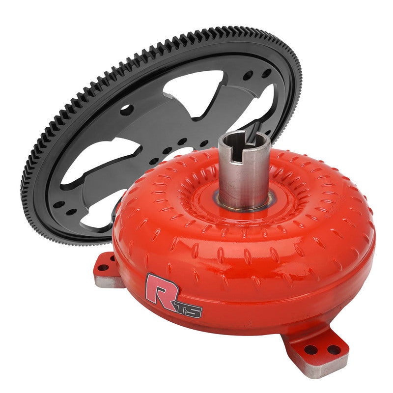 RTS RTSTC-2056-K Bandit Billet Plus 10'' High Stall Torque Converter & Billet Flexplate Kit GM TH700R4/4L60/4L60E 30 Spline 3600-4000 850HP Chev/Holden Commod