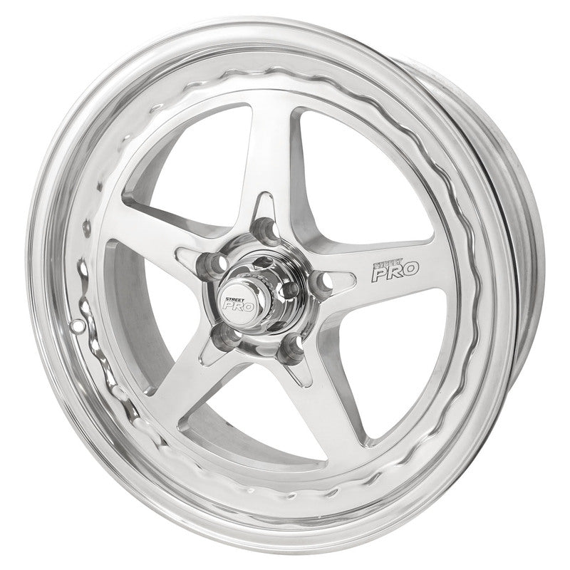 Street Pro Wheels STP002-187000-POL Street Pro ll Convo Pro Wheel Polished 18x7' For Holden For Chevrolet Bolt Circle 5x 4.75' (12) 4.50' Back Space