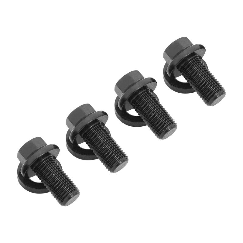 RTS RTS-TC38BOLT /ARP 3/8UNF Torque Converter Bolt & Washer Kit .75O"UHL 8740 Chromoly Set Of 4