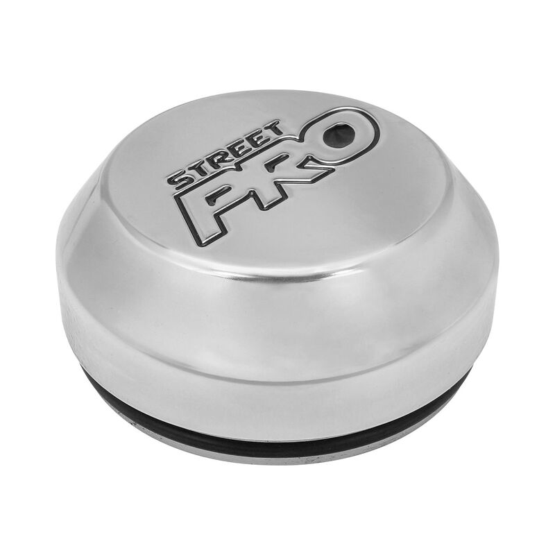 Street Pro Wheels STP009-CL90 Billet Centre Cap For 009 Rear Wheels 26mm Height Installed Press In with O-Ring Polished