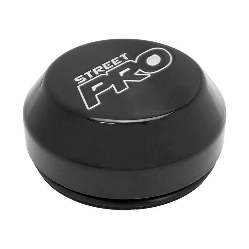 Street Pro Wheels STP009-CL90-BK Billet Centre Cap For 009 Rear Wheels 26mm Height Installed Press In with O-Ring Black