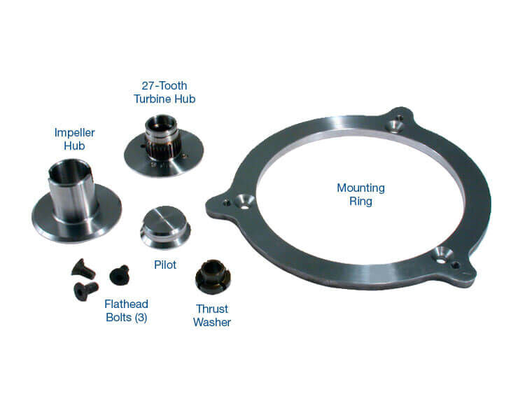 RTS RTS-TCR12-KIT Converter Mounting Ring Kit 298mm GM 27spl 700R4 4L60 4L60E Kit