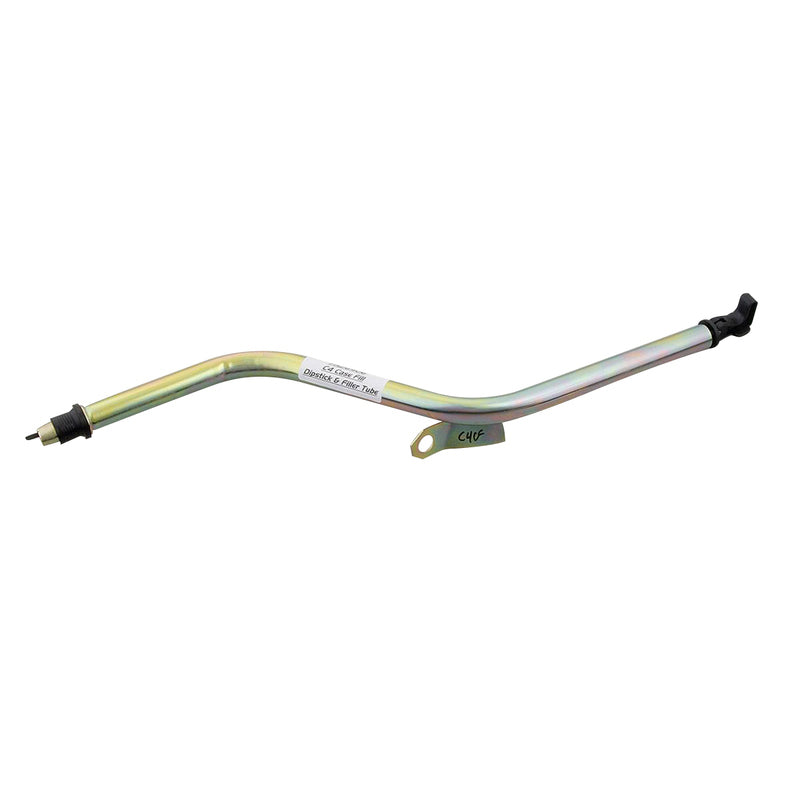 RTS RTS-DPS-8410-E4OD Transmission Dipstick and tube ,Trick Loc ,Steel/Plastic lock Black SB Ford 5.8lt Late Model E4OD One Piece Tube & Stick ,Each
