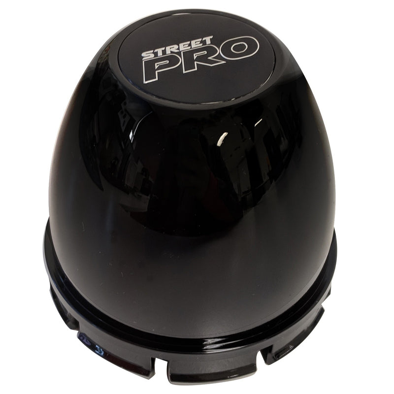 Street Pro Wheels STP002-CL70-BK Center Cap Suits 002/007 Series & Centerline Push-In with 2 Decals Black
