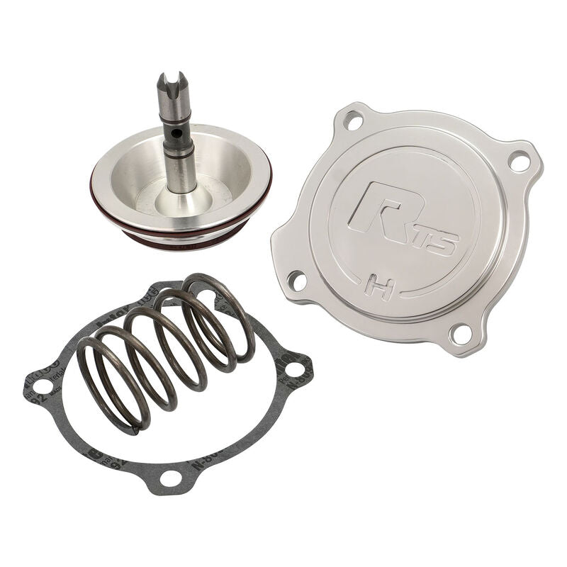 RTS RTS-SERV2C4 Automatic Transmission Front Servo Piston Kit For Ford C4/C5/C9/C10 H-Code Billet Aluminium Silver