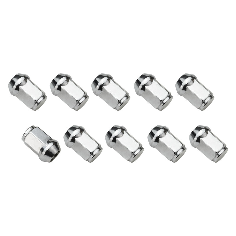 Street Pro Wheels STP-WN5450K10-CHM Streetpro Wheel Lug Nut Kit Chrome Acorn Bulge length 1.42 1/2 inch Set of 10