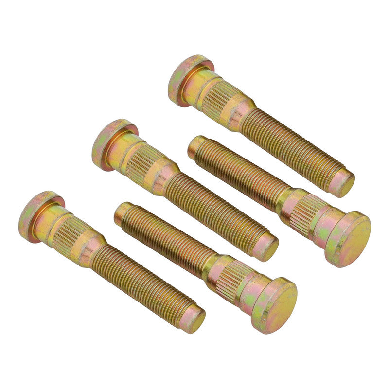 RTS RTS-WS7707 Wheel Studs Axle Studs Press-In 3.050 in length,1/2-20 in. Right Hand Thread .618 Knurl Dia Front Ford Disc Some Rear Set of 5