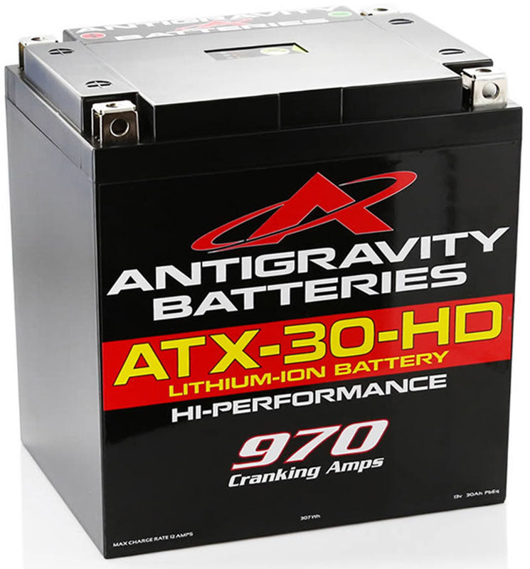 Antigravity Batteries AG-ATX30-HD Lithium Battery 12V 970CA 48AH (Pb Eq) Ytx30 Small Case