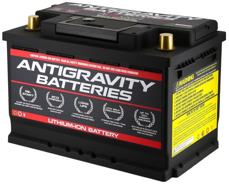 Antigravity Batteries AG-H6-24-RS Lithium Battery 12V 1000CA 24AH H6/Group 48 Re-Start