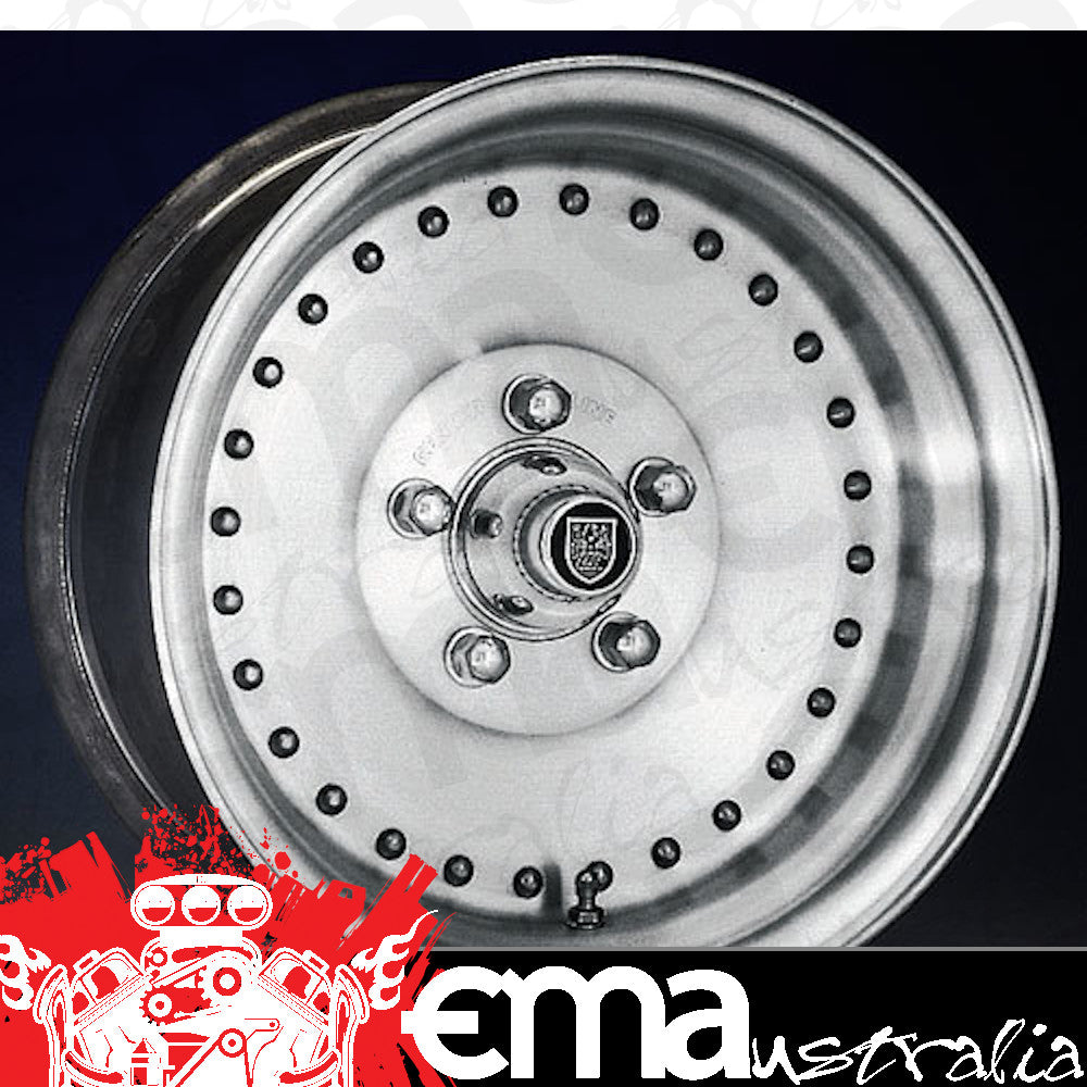 Center Line CE05-5124-542 Auto Drag 15" x 12" Wheel - Satin Finish 5x4.25" Bolt Circle 4-7/8" Backspace