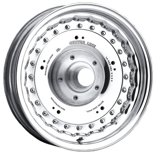 Center Line CE09-7250-000 G2 17" x 2.5" Wheel Anglia Spindle Mount