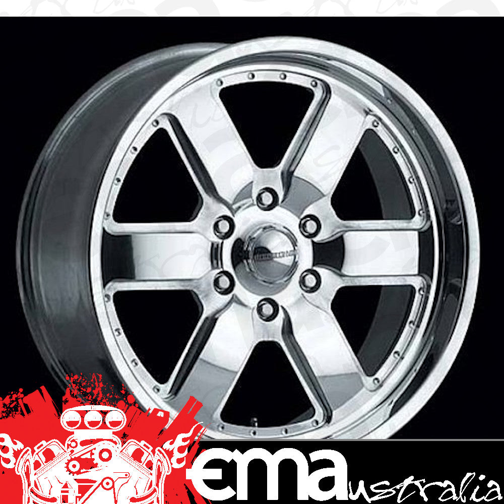 Center Line CE209-2856-555 Tomcat 20' x 8.5" Wheel - Hi-Polish Mirror Finish 5x5.5" Bolt Circle for Early Model Dodge Ford Truck 5" Backspace