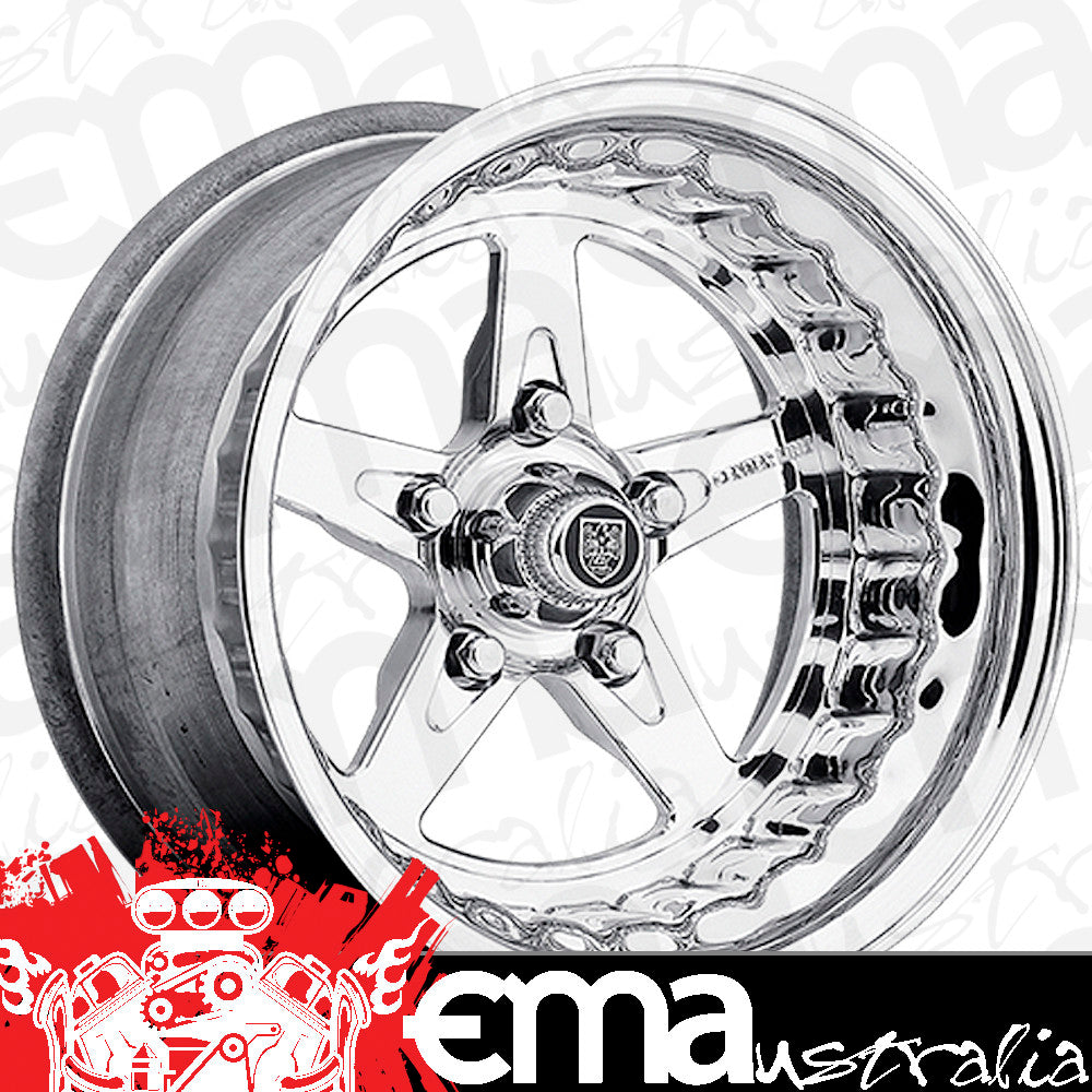 Center Line CE873-5105-545 Convo Banshee 15" x 10" Wheel 5 x 4.5" Bolt Circle w/ 5" Backspace