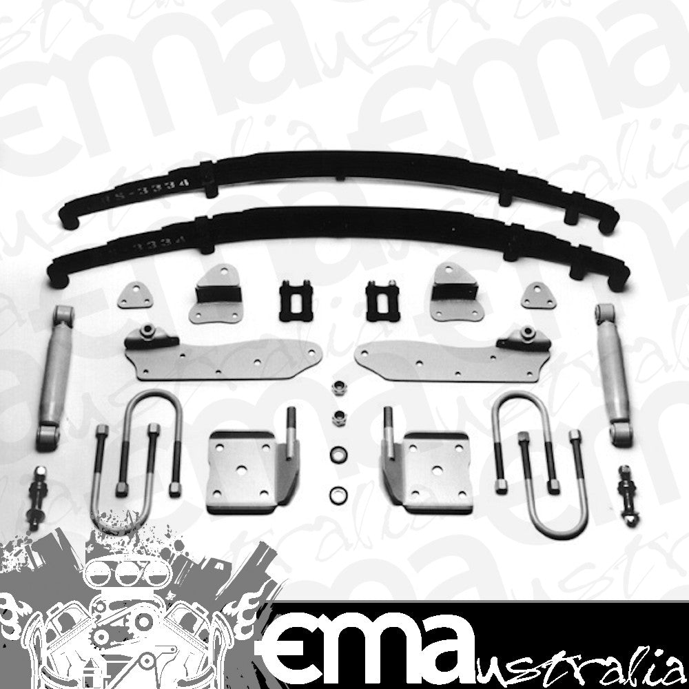 Chassis Engineering CHEAS-2012C9 Complete Rear Leaf Spring Mounting Kit Suit 1933-34 Ford w/ 9" Diff Assembly