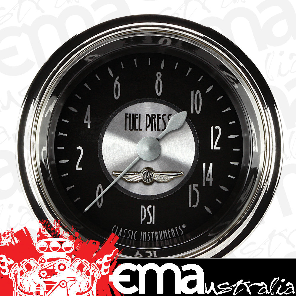 Classic Instruments AT145SHC American Tradition 2-1/8" Full Sweep Fuel Pressur