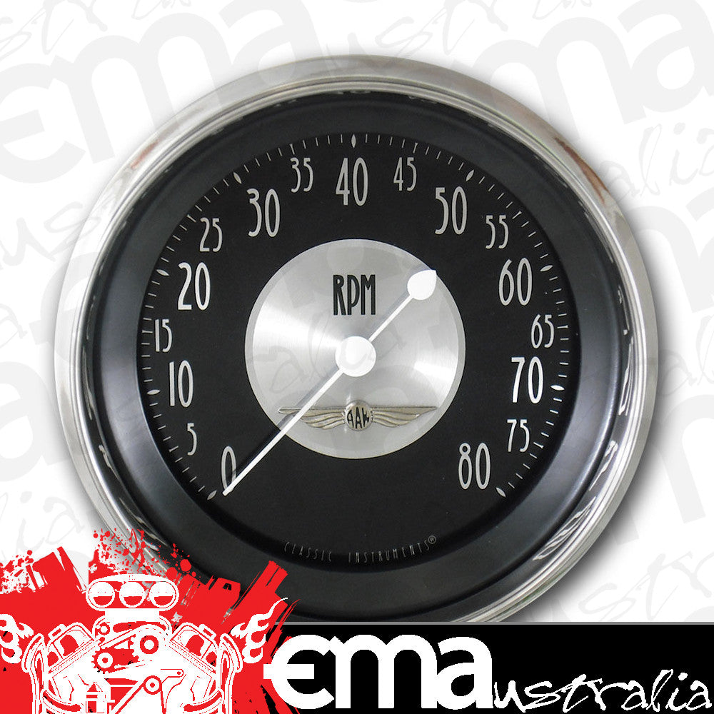 Classic Instruments | AT80SHC | American Tradition - Tachometer 8K RPM 3-3/8"
