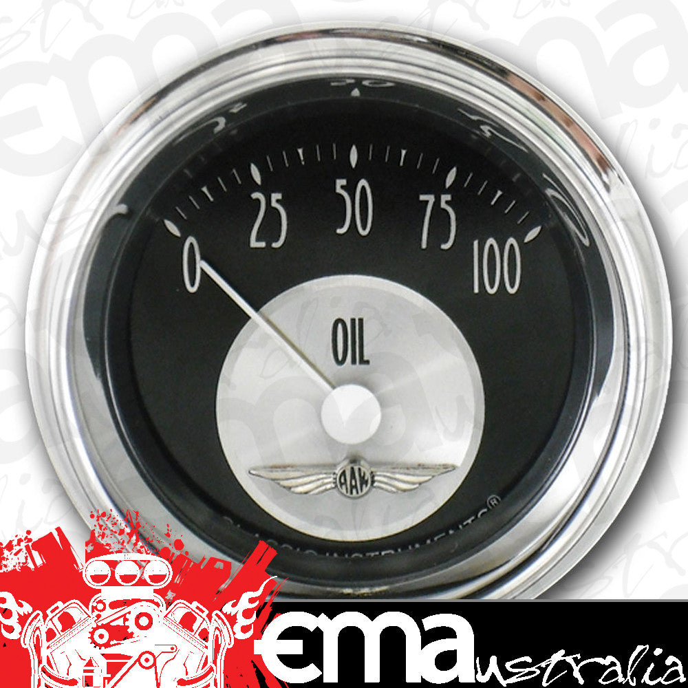 Classic Instruments AT81SHC American Tradition - Oil Pressure Gauge 2-1/8"