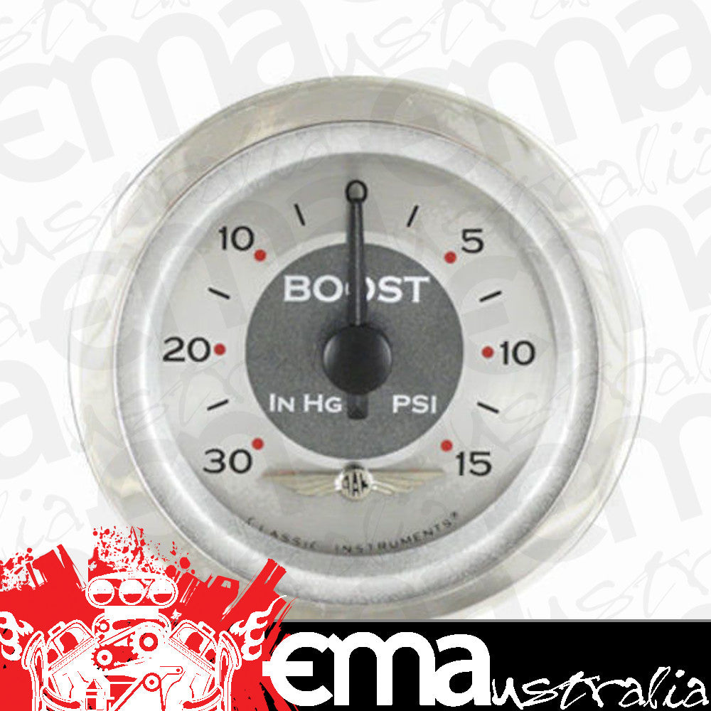 Classic Instruments AW08SRC All American - Boost Gauge 2-1/8"