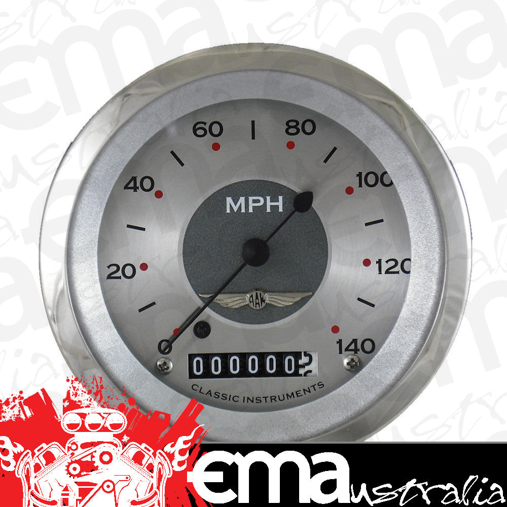 Classic Instruments AW55SRC All American 3-3/8" Speedometer 140 MPH