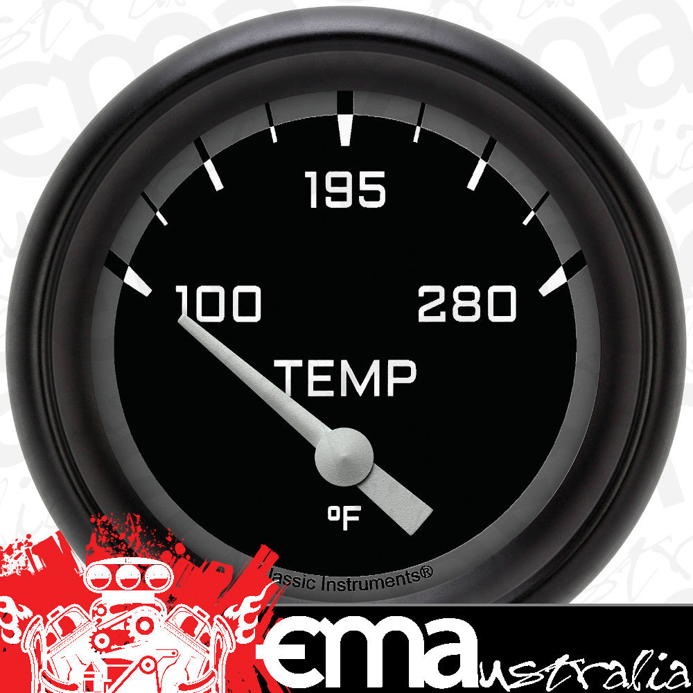 Classic Instruments AX226GBPF Autocross Grey w/ Black Performance Bezel 2 5/8