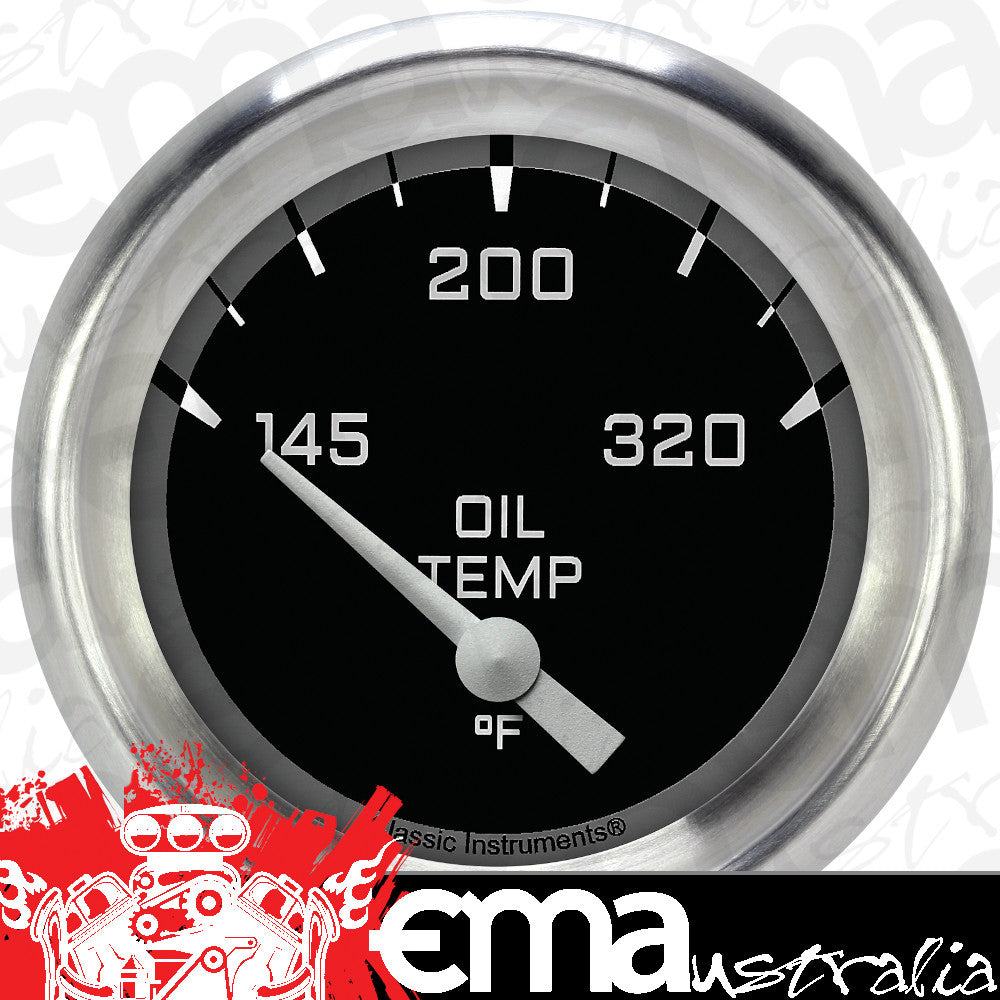 Classic Instruments AX228GAPF Autocross Grey w/ Aluminum Performance Bezel 2