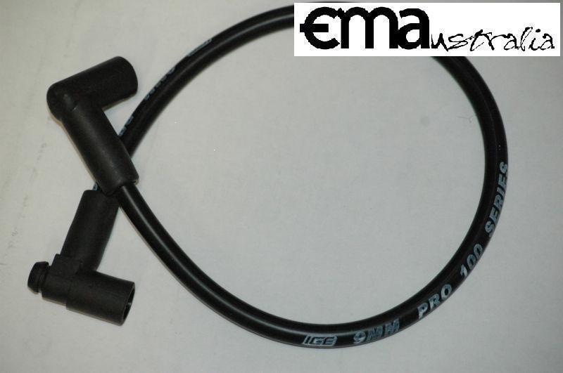 Universal ICE-IK400 Ice Ignition 9mm Pro 100 Series Lead 400mm Long Single Lead 90 ICE-IK400