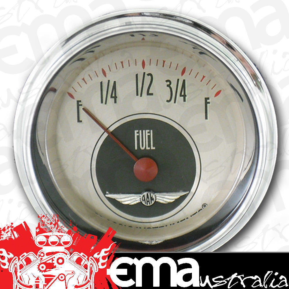 Classic Instruments CIAN12SHC American Nickel - Fuel Gauge 0-90 OHM 2-1/8"