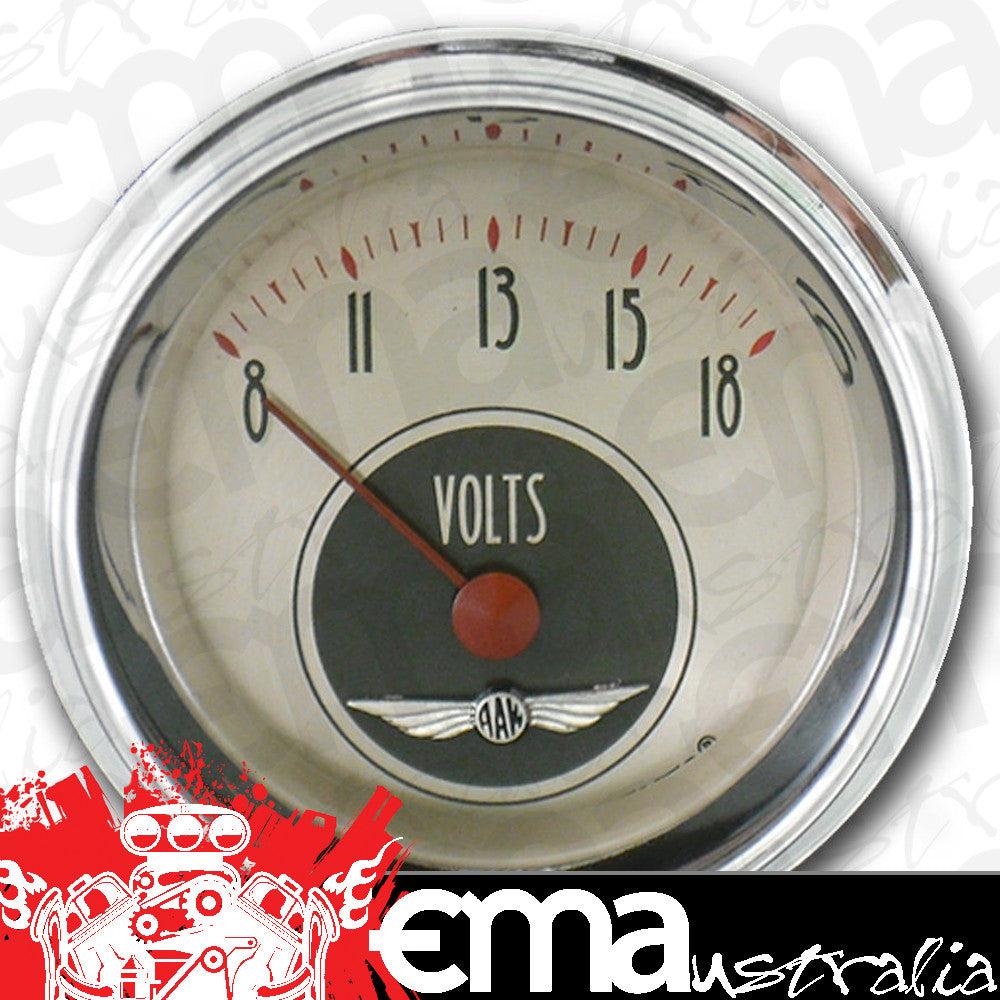 Classic Instruments CIAN30SHC American Nickel - Volt Gauge 2-1/8"