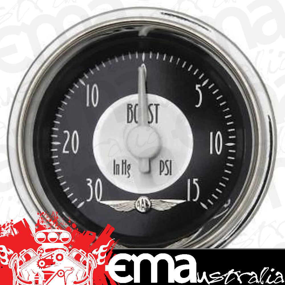 Classic Instruments CIAT08SHC American Tradition - Boost Gauge 2-1/8"