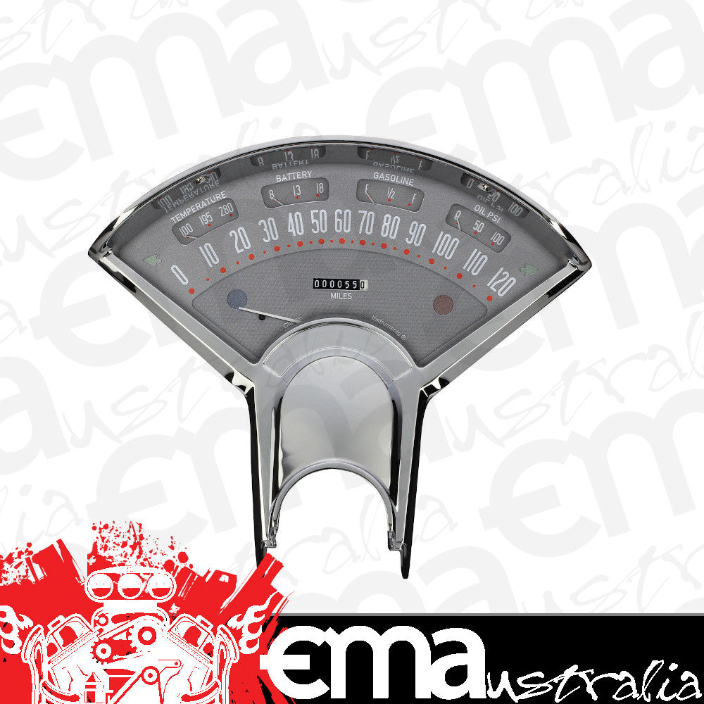 Classic Instruments CIBET00G Direct Fit Chev Bel Era III Gray 1955 1956